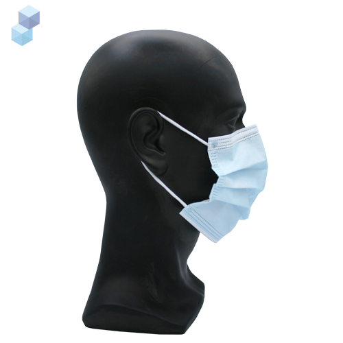 Type IIR Fluid Repellent 3-ply Surgical Face Masks Certified